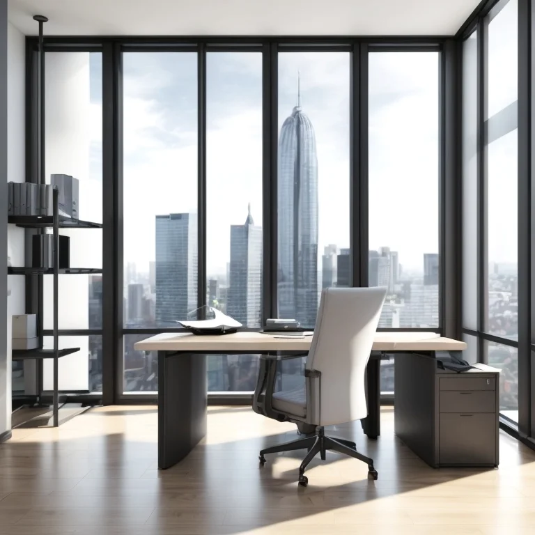 Legal expert advising a realtor in an office